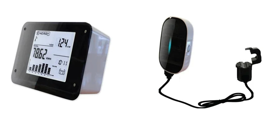 Wattmètre Numérique Sans Fil DC – 150A, LCD, Moniteur de Consommation Électrique, Compteur d’Énergie