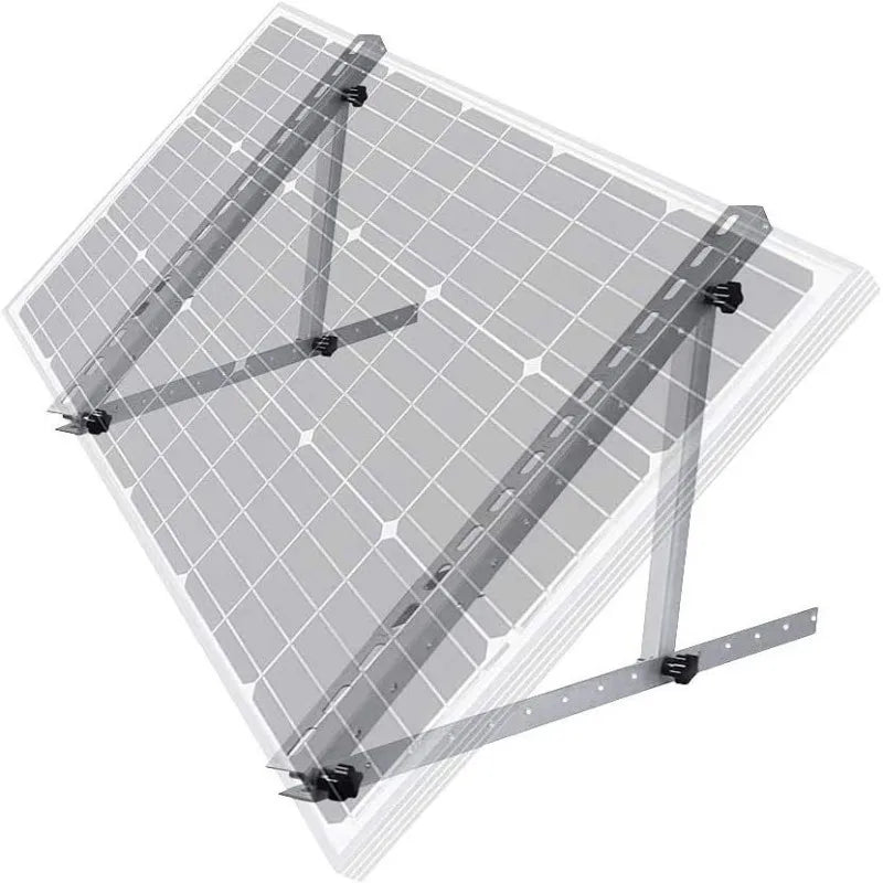 Support Triangulaire Réglable 41" (1040 mm) en Aluminium pour Panneaux Solaires 250W–300W – Montage Toit ou Surface Plane