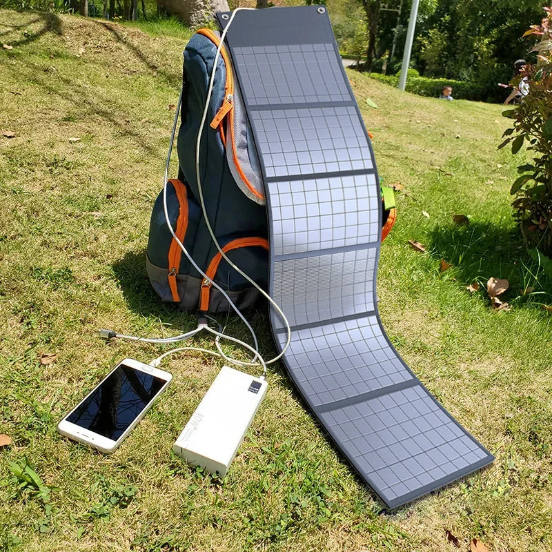 Kit Panneau Solaire 1000W Pliable – Portable et Léger pour Camping, Voiture, Bateau, Randonnée