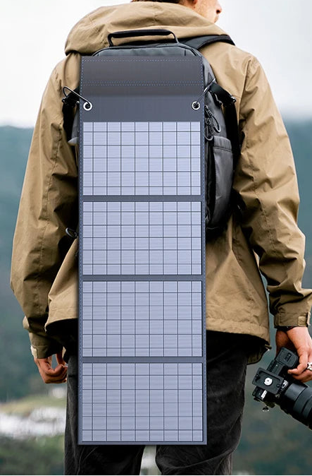 Kit Panneau Solaire 1000W Pliable – Portable et Léger pour Camping, Voiture, Bateau, Randonnée