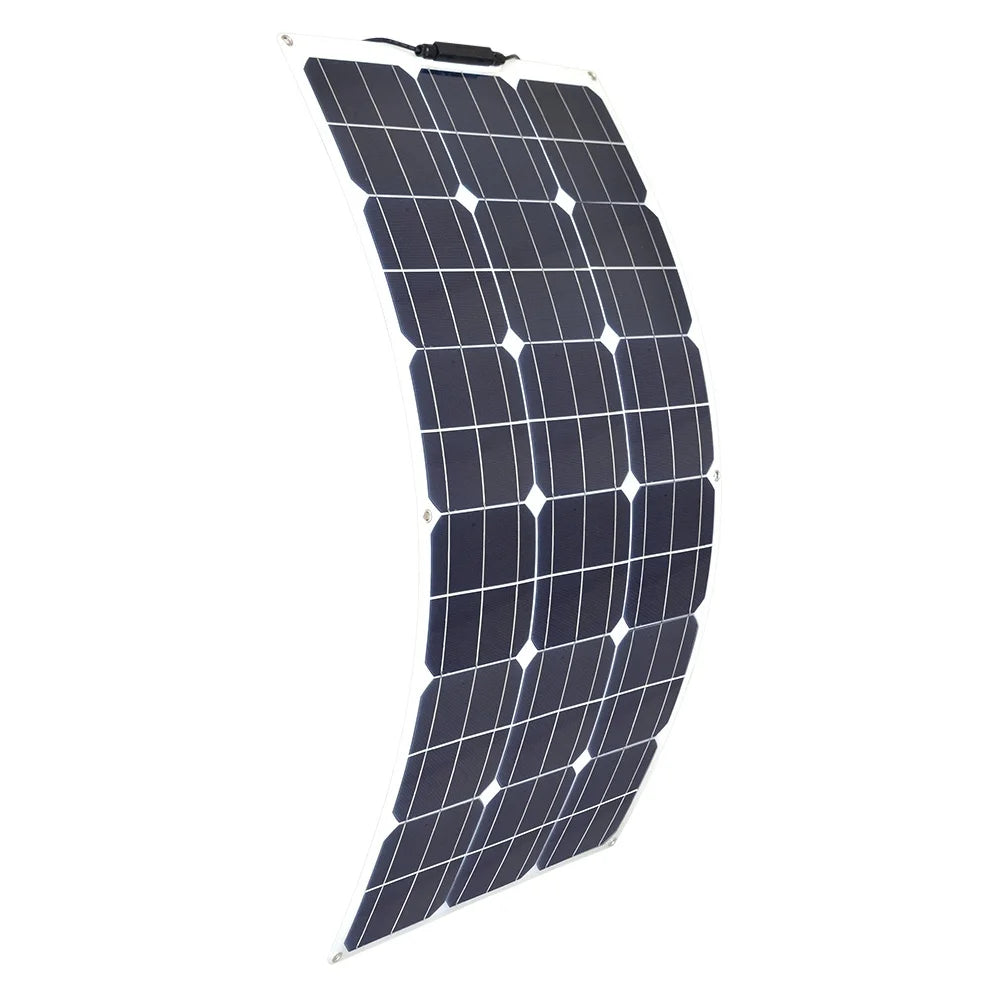 Panneau Solaire Flexible 100W à 1000W – Kit Portable Photovoltaïque pour Camping et Maison