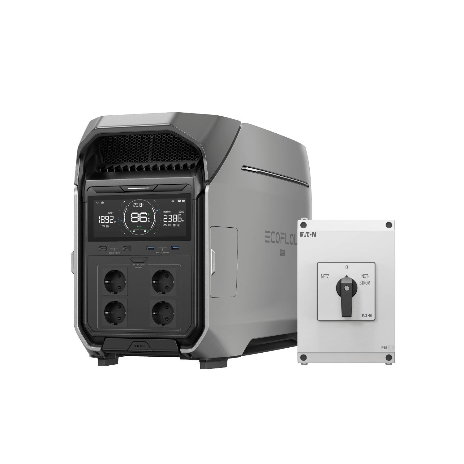 "Batterie Solaire Domestique Professionnelle 3 -  DELTA Pro - Energie Renouvelable pour Maison"