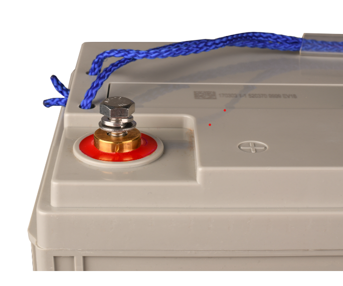 "Batterie AGM Super Cycle 12V 170Ah pour Camping-Car, Bateau, Solaire, Energie Renouvelable - Connexion M8"