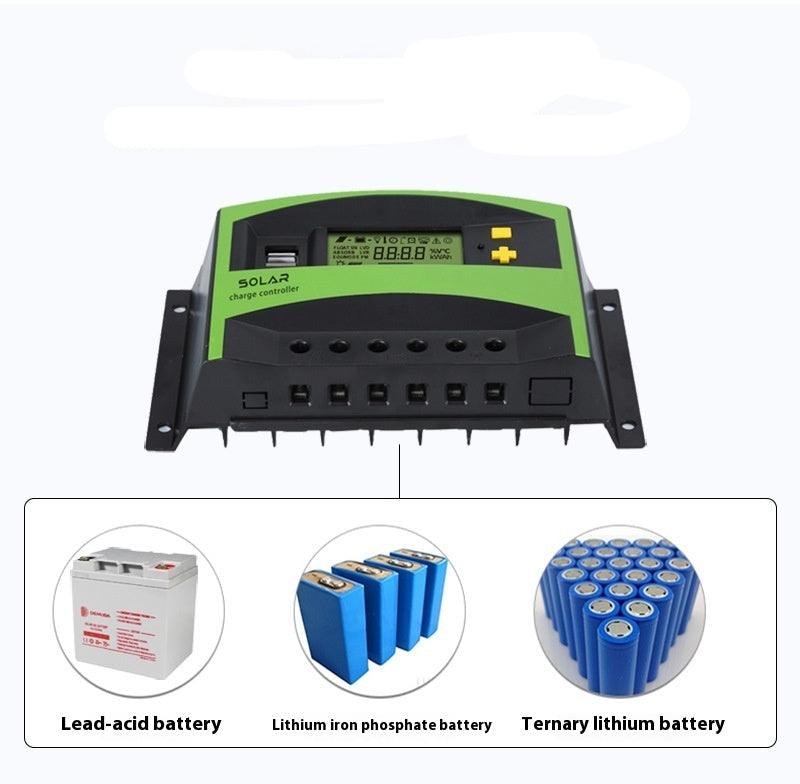 Régulateur Solaire 12V/24V PWM 50A/60A