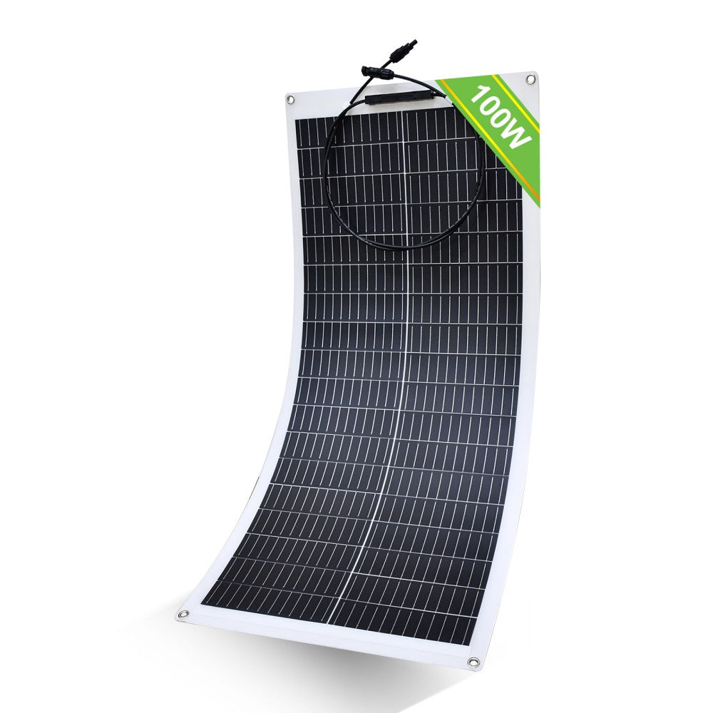 Panneau Solaire Flexible - 100W - Usage Universel - 12V