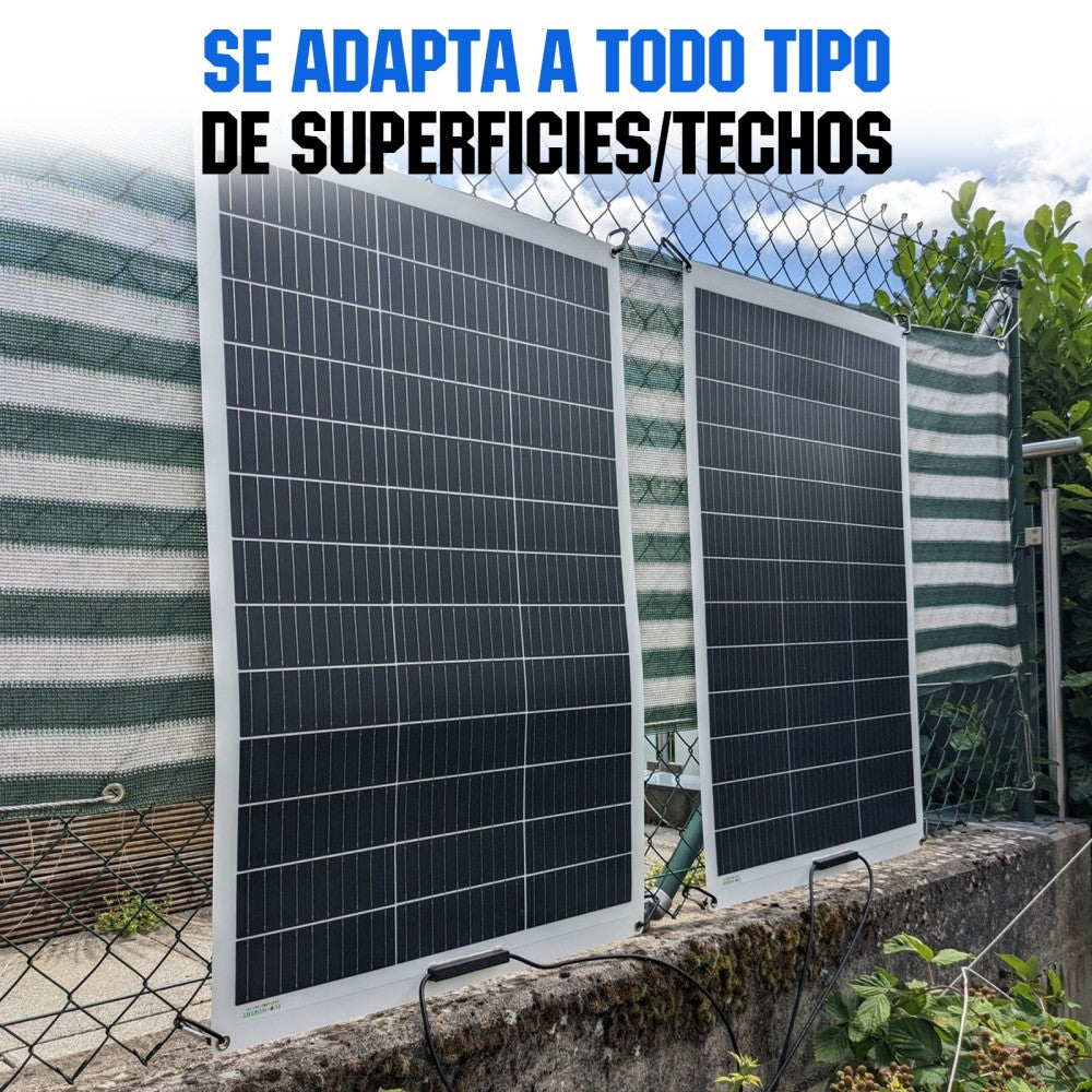 Panneau Solaire Flexible - 100W - Usage Universel - 12V