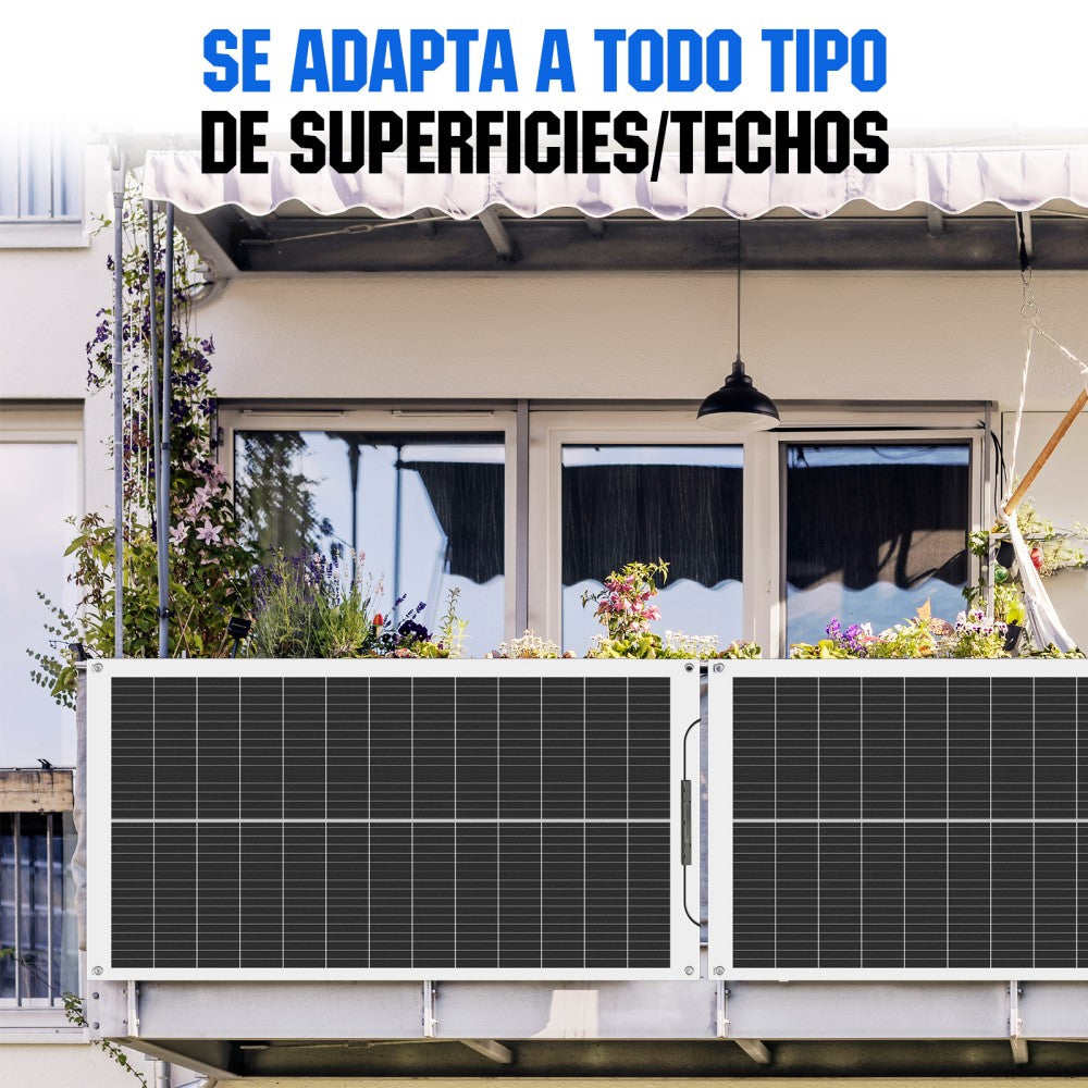 Panneau Solaire Flexible - 100W - Usage Universel - 12V