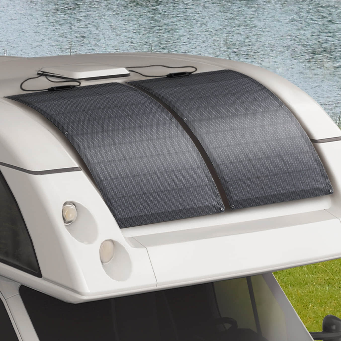 Panneau Solaire Flexible - 100W - Usage Polyvalent