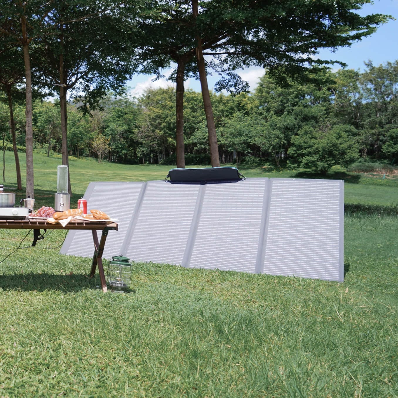 Panneau Solaire Portable - 400W - Usage Extérieur - Tension Non Spécifiée